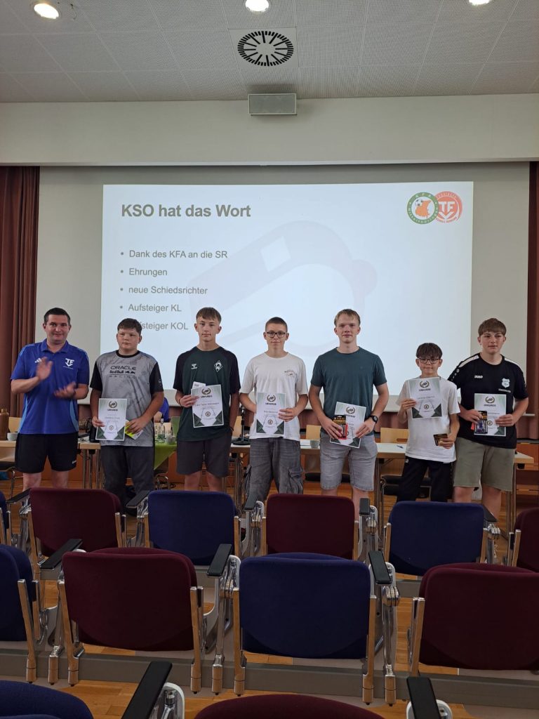 KSO und die jungen neuen Unparteiischen